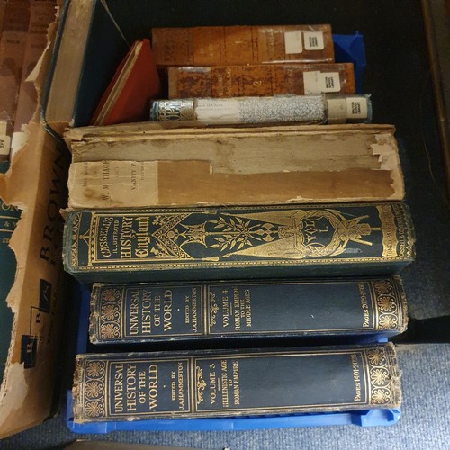 593 - A large group of assorted books and bindings, all ex-Bruton School for Girls Library (13 boxes)