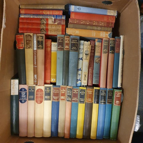 596 - Burnett (F H), Little Lord Fauntleroy, and assorted other books (2 boxes)