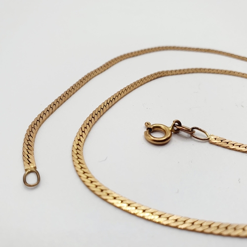 26 - A 9ct gold necklace, 4.4 g  Provenance: From a large single owner collection of jewellery consigned ... 