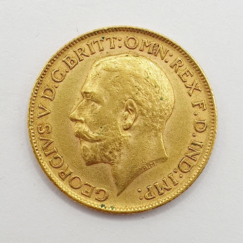 43 - A George V gold sovereign, 1911