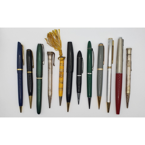 Assorted pens