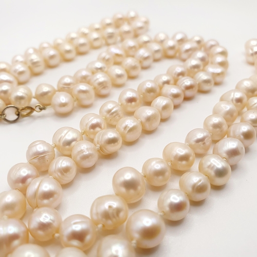 72 - A cultured pearl necklace  Provenance: From a large single owner collection of jewellery consigned f... 