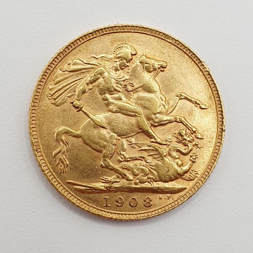 76 - An Edward VII gold sovereign, 1903