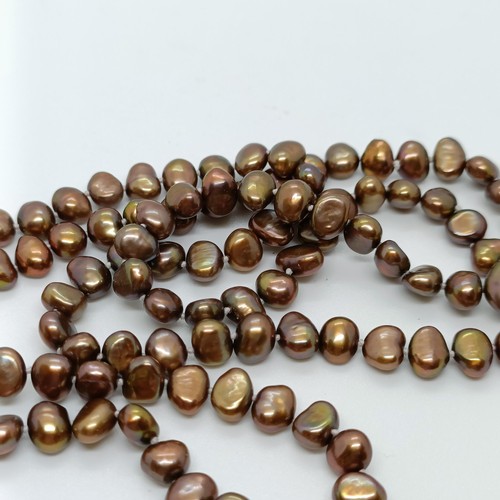 166 - A coloured cultured pearl necklace  Provenance: From a large single owner collection of jewellery co... 