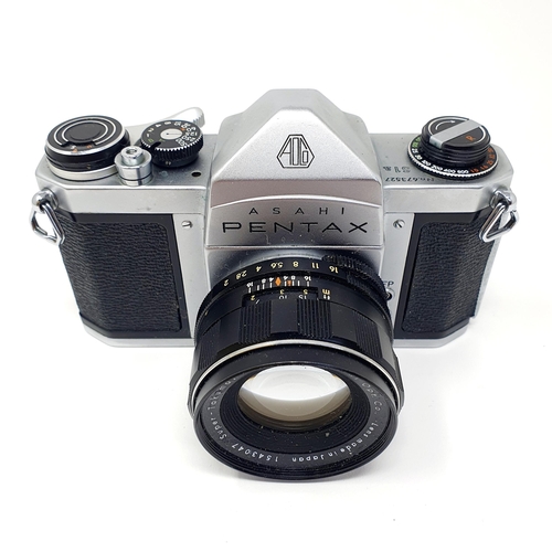 9 - A Pentax Asahi S1a camera, and manual
Provenance: From a single owner collection