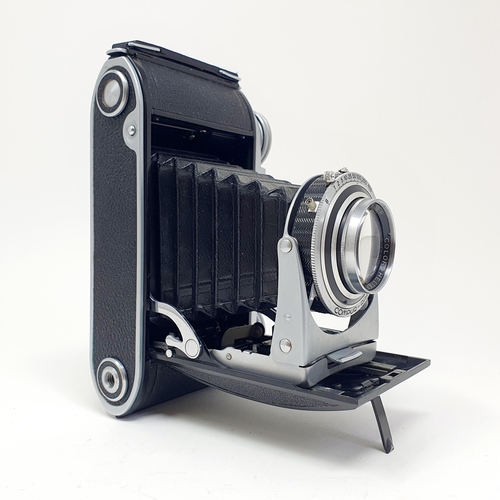 22 - A Voightlander Bessa II bellows camera, with a copy of its original manual
Provenance: From a single... 
