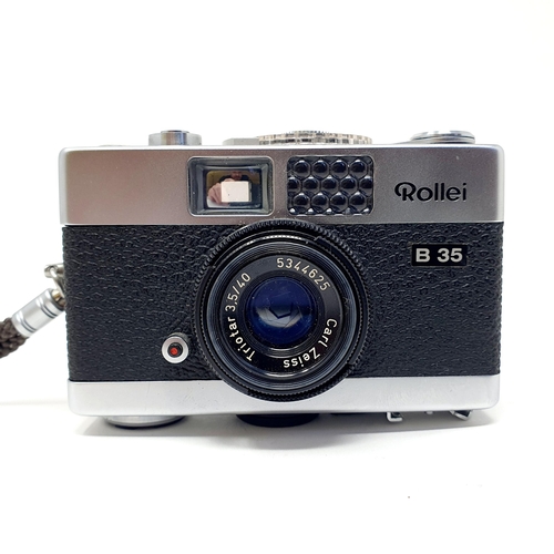 30 - A Rollei B35 camera
Provenance: From a single owner collection