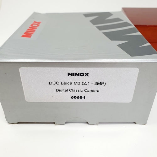 40 - A Minox Leica miniature camera, M3, boxed