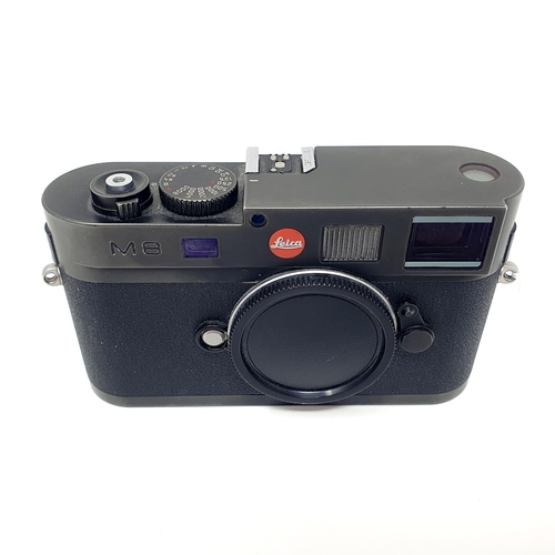 49 - A Leica M8 camera, No. 3111630. 
Provenance: From a single owner collection