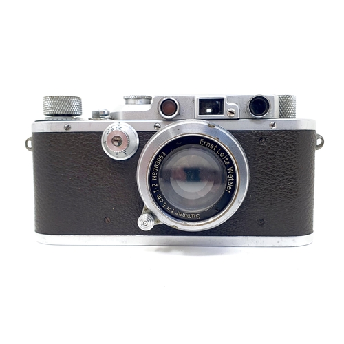 64 - A Leica IIIA Chrome camera, No 202106