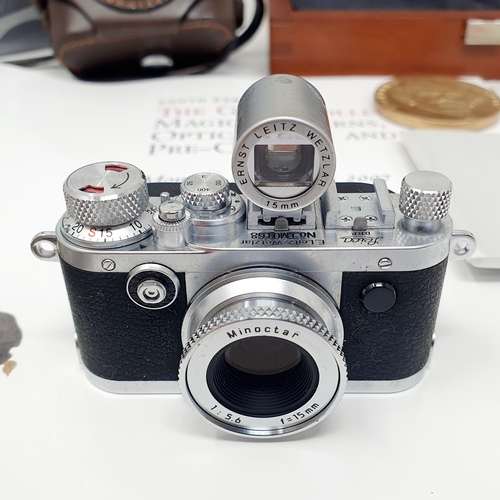 69 - A Minox Leica miniature If camera, cased
Note: purchased Lot 32 from the Christie's South Kensington... 