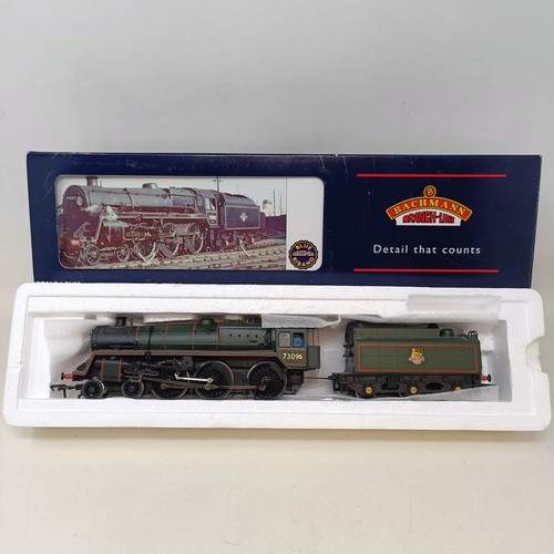 201 - A Bachmann OO gauge 4-6-0 locomotive and tender, No. 32-504, and a 2-6-0 locomotive and tender, both... 