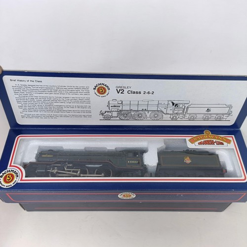 202 - A Bachmann OO gauge 0-6-0 locomotive and tender No. 32-301, and a 2-6-2 locomotive and tender No 31-... 