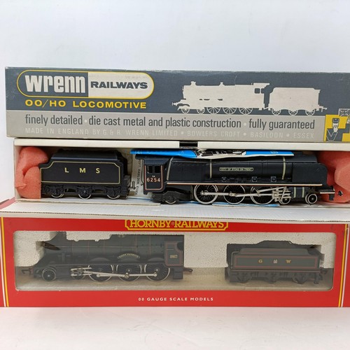 205 - A Wrenn OO gauge 4-6-2 locomotive and tender, No. W2227, a Hornby OO gauge 4-6-0 locomotive and tend... 