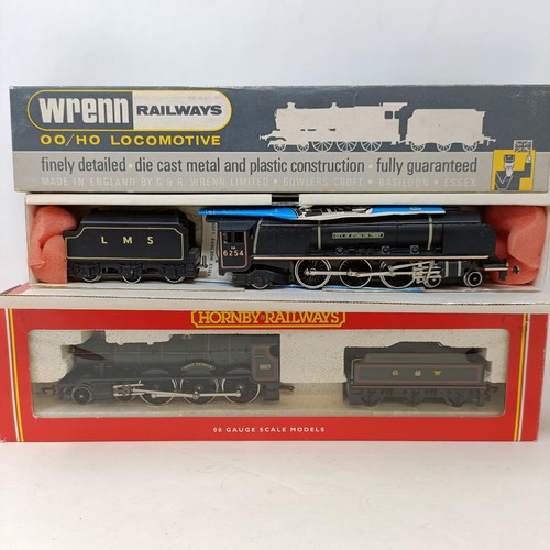 205 - A Wrenn OO gauge 4-6-2 locomotive and tender, No. W2227, a Hornby OO gauge 4-6-0 locomotive and tend... 