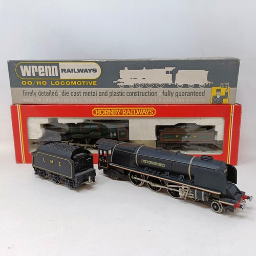 205 - A Wrenn OO gauge 4-6-2 locomotive and tender, No. W2227, a Hornby OO gauge 4-6-0 locomotive and tend... 