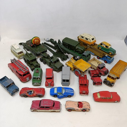 206 - Assorted playworn toy cars (box)