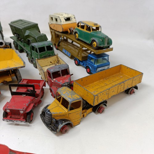 206 - Assorted playworn toy cars (box)