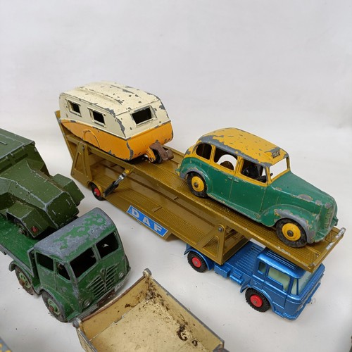 206 - Assorted playworn toy cars (box)