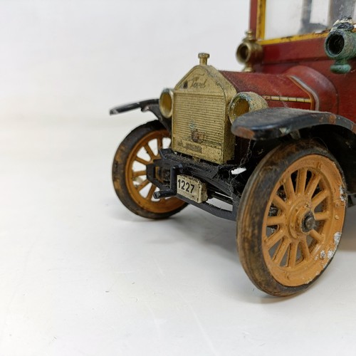 208 - A Schuco clockwork vintage car, No 12277