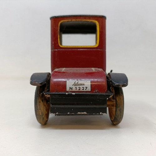 208 - A Schuco clockwork vintage car, No 12277