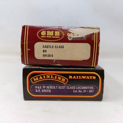 214 - A Mainline Railways OO gauge 4-6-0 locomotive and tender, No. 37-057, and a GMR OO gauge 4-6-0 locom... 