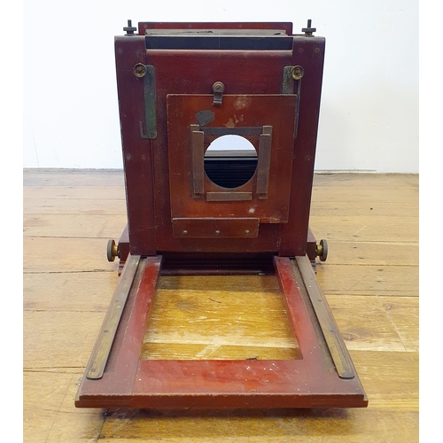 144 - The case of a studio plate camera, 40 cm wide