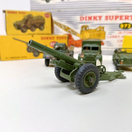 235 - A Dinky Supertoys 20-ton Lorry Mounted Crane No. 972, No. 660, No. 622, No. 651, No. 676, No. 692, N... 