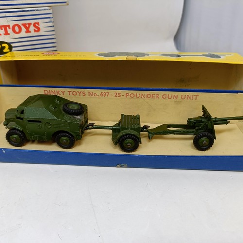 235 - A Dinky Supertoys 20-ton Lorry Mounted Crane No. 972, No. 660, No. 622, No. 651, No. 676, No. 692, N... 