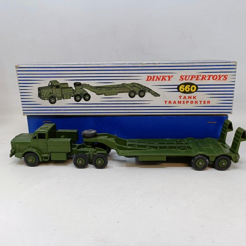 235 - A Dinky Supertoys 20-ton Lorry Mounted Crane No. 972, No. 660, No. 622, No. 651, No. 676, No. 692, N... 