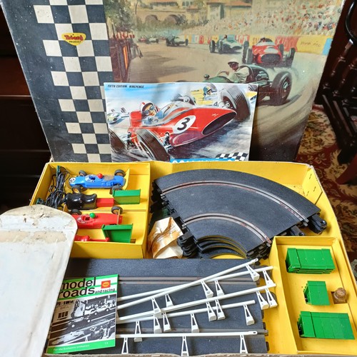 236 - A Scalextric set No 31, a Grand Bridge, two Meccano sets, and assorted other toys, all boxed