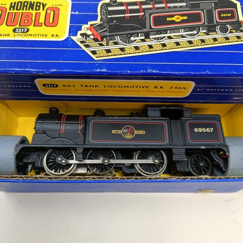 239 - A Hornby-Dublo OO gauge 4-6-2 locomotive, No 31001/1, boxed, a 0-6-2 locomotive, No 3217, boxed, and... 