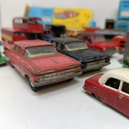 263 - A Corgi Toys Chevolet Impala, No 220, and 152S, boxed, and assorted playworn toys