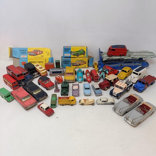 263 - A Corgi Toys Chevolet Impala, No 220, and 152S, boxed, and assorted playworn toys