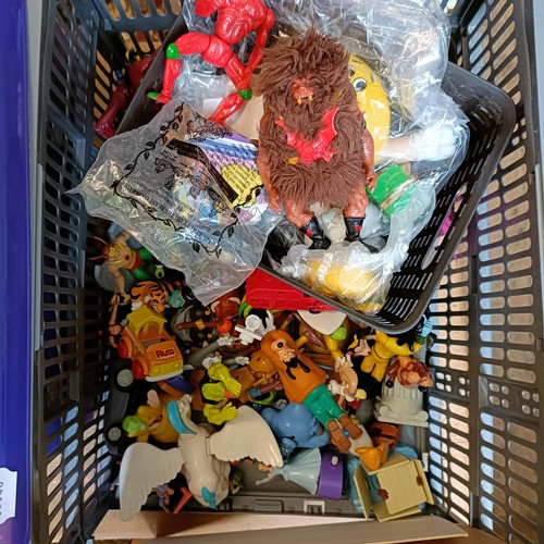 260 - Assorted Meccano magazines, and other toys (2 boxes)