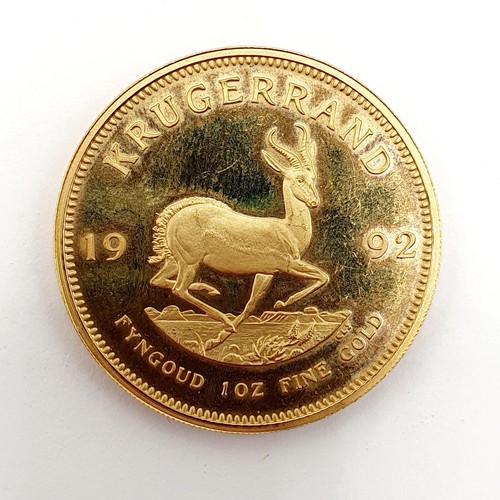 398 - A gold Krugerrand, 1992