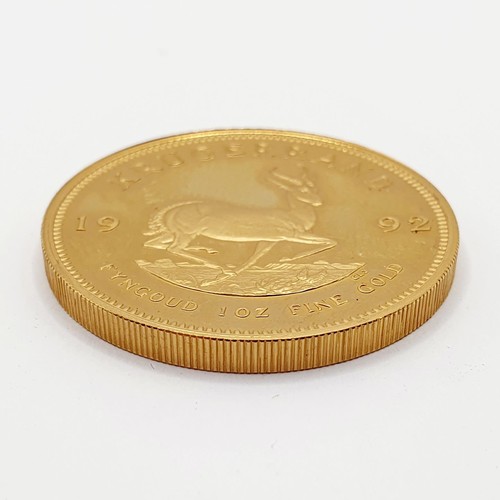 398 - A gold Krugerrand, 1992