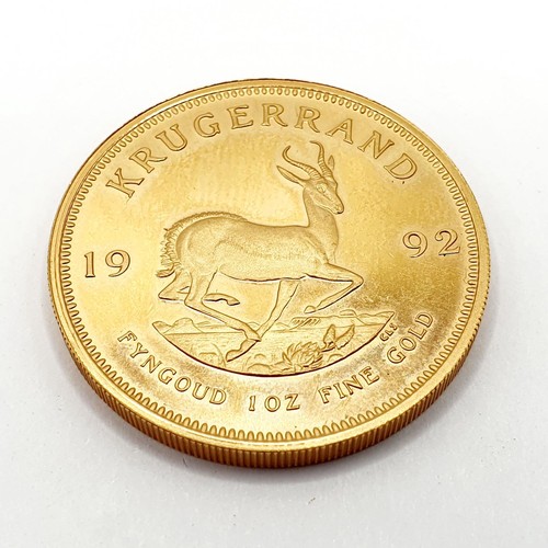 398 - A gold Krugerrand, 1992