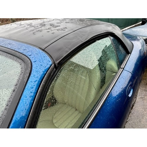 5 - 1997 Jaguar XK8 Convertible
Registration number C4 GGW
Metallic blue with a beige leather interior
A... 