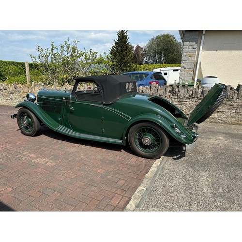 13 - 1935 Rover 14 Special Roadster
Registration number AVC 88
Chassis number 524059
Engine number 623709... 
