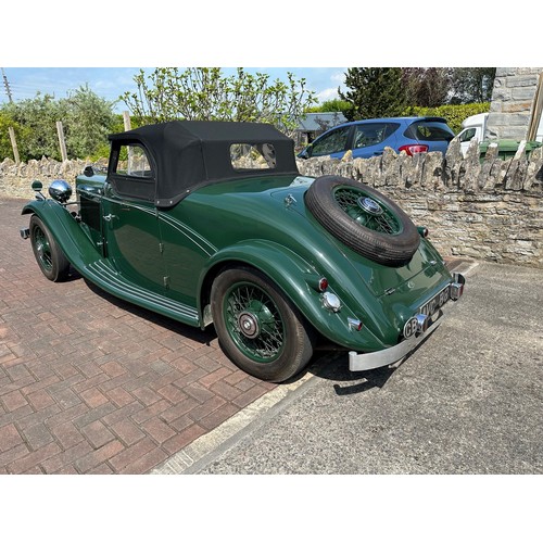 13 - 1935 Rover 14 Special Roadster
Registration number AVC 88
Chassis number 524059
Engine number 623709... 