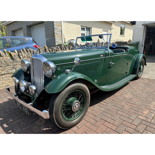 13 - 1935 Rover 14 Special Roadster
Registration number AVC 88
Chassis number 524059
Engine number 623709... 