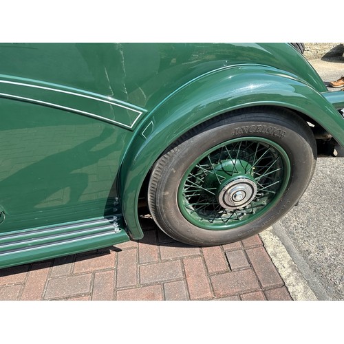13 - 1935 Rover 14 Special Roadster
Registration number AVC 88
Chassis number 524059
Engine number 623709... 