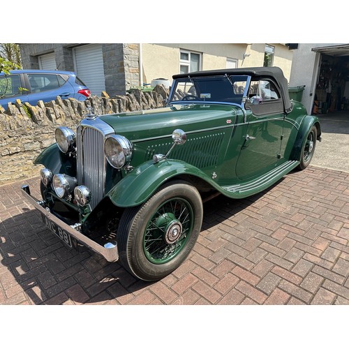 13 - 1935 Rover 14 Special Roadster
Registration number AVC 88
Chassis number 524059
Engine number 623709... 