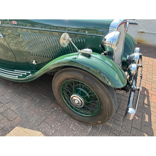 13 - 1935 Rover 14 Special Roadster
Registration number AVC 88
Chassis number 524059
Engine number 623709... 