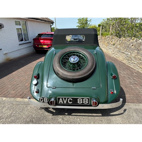13 - 1935 Rover 14 Special Roadster
Registration number AVC 88
Chassis number 524059
Engine number 623709... 