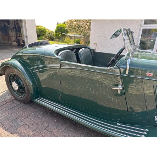 13 - 1935 Rover 14 Special Roadster
Registration number AVC 88
Chassis number 524059
Engine number 623709... 