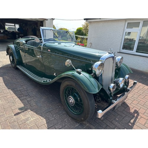 13 - 1935 Rover 14 Special Roadster
Registration number AVC 88
Chassis number 524059
Engine number 623709... 