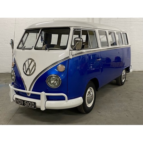 49 - 1966 VW 13 Window Deluxe Splitscreen Campervan
Registration number HDV 510D
Chassis number 256174614... 