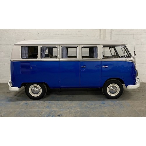 49 - 1966 VW 13 Window Deluxe Splitscreen Campervan
Registration number HDV 510D
Chassis number 256174614... 